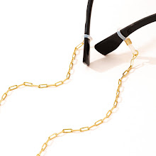 Cordão para Óculos Elos Grossos Dourado
