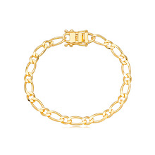 Pulseira Elos Dourada Folheada