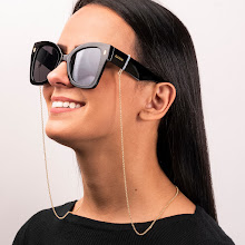 Cordão para Óculos Delicado Dourado
